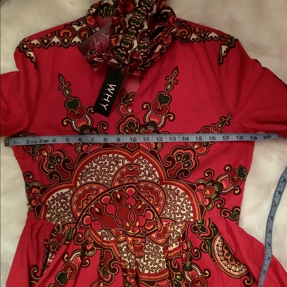 Dashiki Print Blouse - Picture 7 of 8